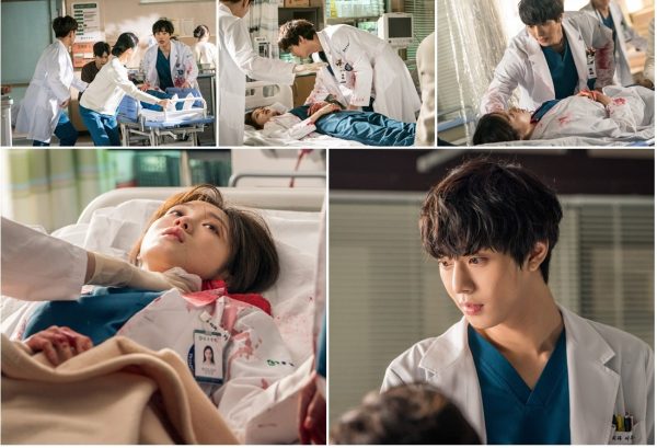 Dr Romantic Episode Cha Eun Jae Terbaring Penuh Darah Viu