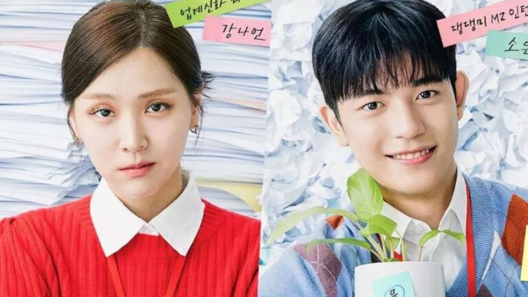 Kim Ji Eun & Park Solomon jadi Rekan Kerja yang Tak Terduga di Poster